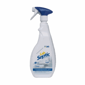 Labseptic Detergente e Desinfetante 750ml Espuma e Spray