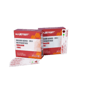Maxxitest Integrador Químico Formaldeído Tipo 4 - (com 250 pc)